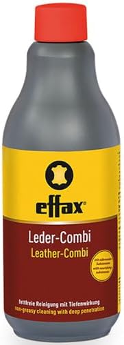 Effax Unisex's Leather Combi Bottle, Brown, 500ml