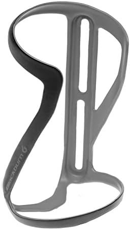 Blackburn Clutch Carbon Side-Entry Bike Bottle Cage (Grey, Left)