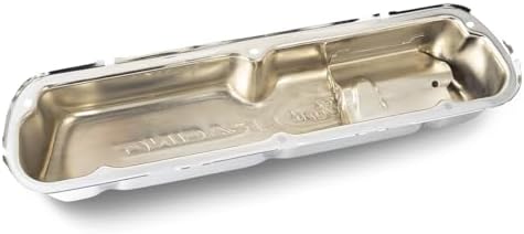 Performance Valve Cover Set | Tall Valve Cover for 289/302/351W Engines | With Oil Fill & Breather Grommet | With Baffle | Chrome Steel | Racing