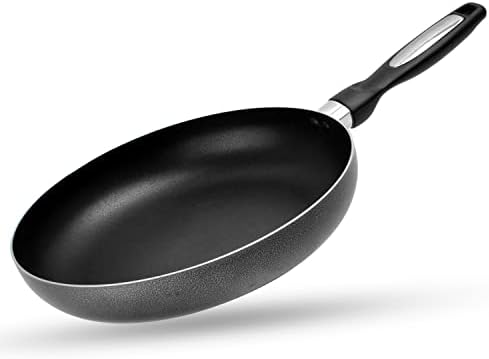 Alpine Cuisine Fry Pan 13-Inch Nonstick Coating Gray, Frying Pans Nonstick for Stove with Stay Cool & Comfortable Handle, Durable Nonstick Cookware, Ideal for Family