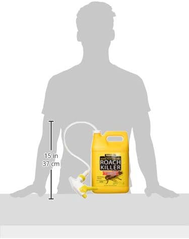 Harris Roach Killer, Liquid Spray with Odorless and Non-Staining 12-Month Extended Residual Kill Formula (Gallon)