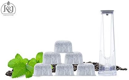Keurig Filter Holder - Includes Side Reservoir Tall Filter Handle and 6-pack of Water Filters Cartridges. Fits any Keurig Coffee Machine with Side Reservoir