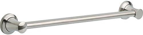 Delta Faucet 41712-CZ Transitional 12-Inch Grab Bar with Concealed Mounting, Champagne Bronze