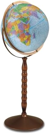 Replogle Treasury Blue Ocean Raised Relief Floor World Globe