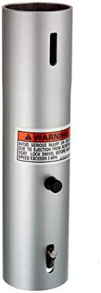 attwood Fixed Height 14.6" Seat Extension Post for 15" 238 Series Seat Pedestal Assembly