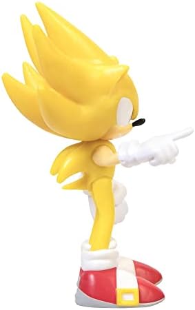 Sonic The Hedgehog Action Figure 2.5 Inch Super Sonic Collectible Toy