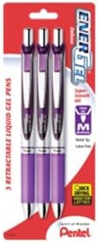 Pentel 756260 EnerGel RTX Retractable Gel Pens Medium