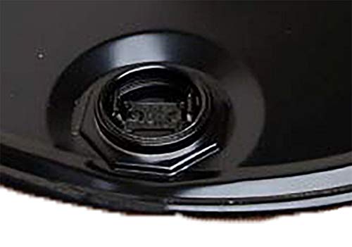 55 Gal Steel Drum Open-Head| Black | Metal Barrel | Non-Lined Interior | Bolt Ring Closure