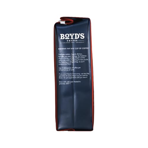 Boyd's Coffee French No. 6 Coffee –Ground Dark Roast– Blended from 100% Arabica – Rich & Full-Flavored – 12 oz.