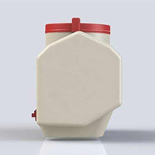 OverEZ Automatic Chicken Waterer with No Spill System, Outside and Inside Poultry Drinker
