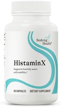 Seeking Health HistaminX - Supplement with Bromelain & Flavonoids - Formula Aids Healthy Swelling Responses & Seasonal Comfort - Support Immune