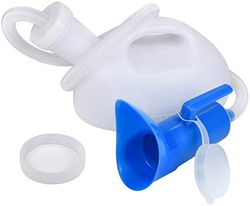 Urinals for Men, 2000ml Urine Bottle for Men, Male Portable Pee Bottle, Spill Proof Men's Potty Portable Urinal