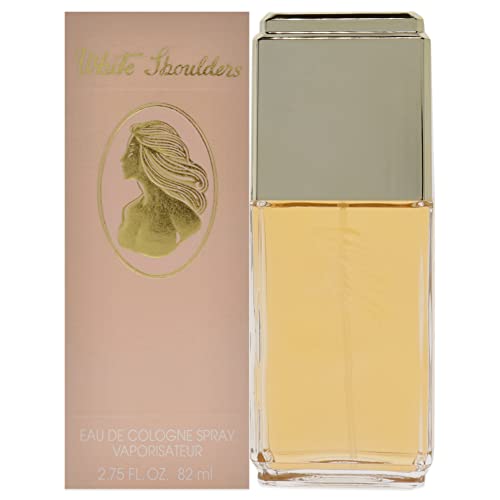 Evyan White Shoulders Eau de Cologne for Women, 4.5 fl oz | Women's floral eau de cologne. Perfume with notes of gardenia, lilac, and amber.