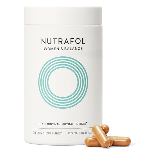 Nutrafol Women's Balance Hair Growth Supplements, Age 45+, 1-Month Bottle | #1 Dermatologist-Recommended Hair Growth Supplement Brand