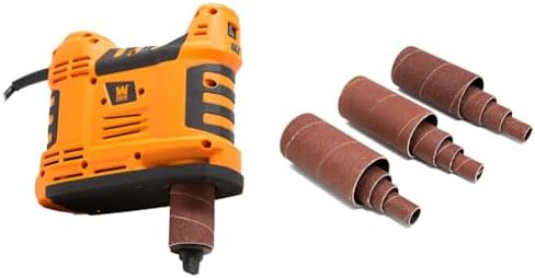 WEN HA5932 5-Amp Variable Speed Oscillating Spindle Sander with 12-Pack Sanding Sleeves Assortment