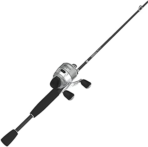 Zebco 33 Platinum Spincast Reel and Fishing Rod Combo, Anti-Reverse Clutch