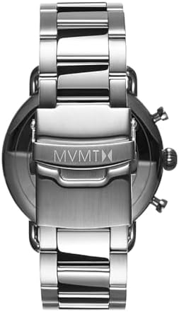 MVMT Men's Analog Quartz Watch with Stainless Steel, Blue, 0, Bracelet