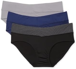 Warner's womens Blissful Benefits No Muffin Top 3 Pack Hipster Panties