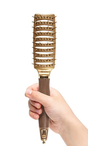 Olivia Garden Ceramic + Ion Nano Thermic Styler Hair Brush