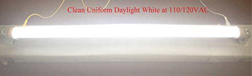 Flicker-Free Type B T8 LED Tube Light, 2FT, Warm 3000K, 85-265V AC | 24-Inch, F17T8, F18T8, F20T10, F20T12/WW Compatible, Double-End Powered, Frosted Cover, Not a Plug-and-Play