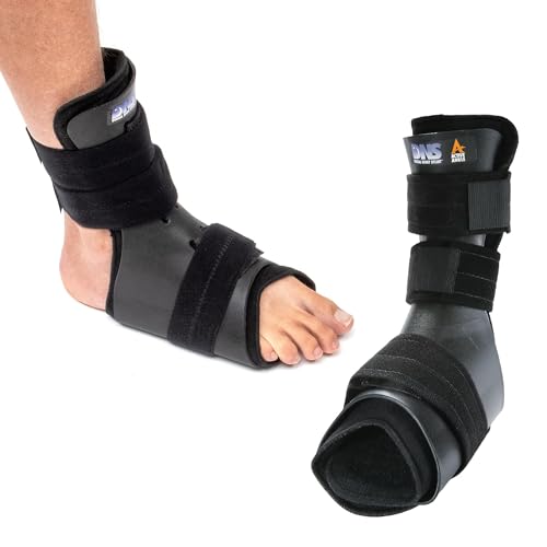 Cramer Dorsal Night Splint, Small, Foot Brace for Plantar Fasciitis Support, Lightweight Low-Profile Sleep Aid, Adjustable Arch Alignment Splint for Left or Right Foot, Slip-Resistant Fit