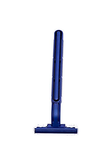 Deluxe Disposable Comfort Grip Twin-Blade Razors from PrimeMed (50 Count)