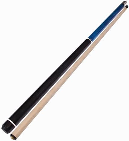 Accuplay Billiards 58" - 2 Piece Break Pool Cue Stick Made of Hardwood Canadian Maple - 23 Ounce Choose Black, Red, Green or Blue