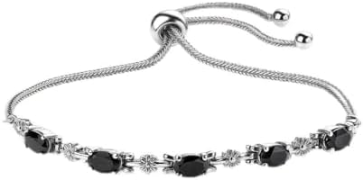 Birthstone Bracelets Charm Bolo Bracelet Adjustable Gemstone | Birthday, Gifts