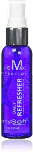RemySoft blueMax Daily Refresher - Safe for Hair Extensions, Weaves and Wigs - Salon Formula Leave-in Conditioner - SCENTED