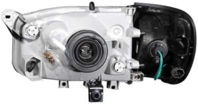 ANZO USA 111051 Crystal Headlight Set w/Corners-Black