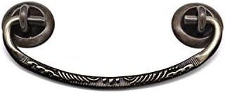 3" CC Victorian Drawer Pull - Antique Furniture Drawer Pull - Cabinet Drawer Pull - Drop Bail Drawer Pull Solid Cast Brass
