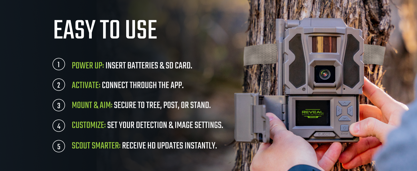 Reveal Pro is easy to use