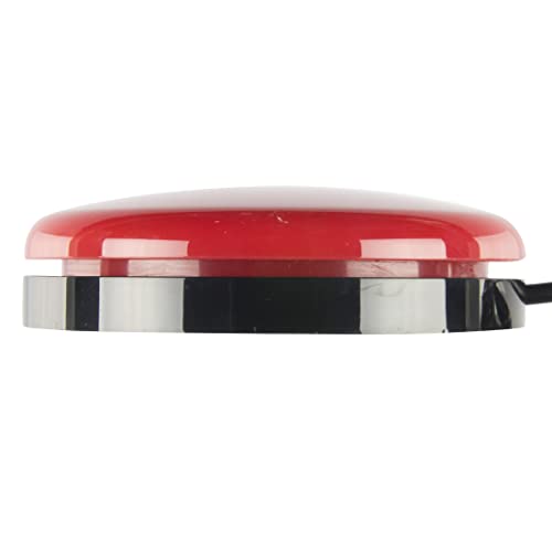 AbleNet Big Buddy Button Red Switch - Large Tactile Assistive Technology Adaptive Switch Device for Accessibility - Product #56100