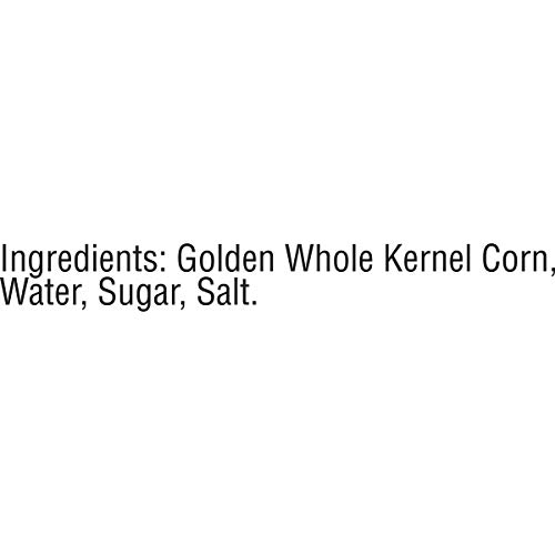 Green Giant 50% Less Sodium Whole Kernel Sweet Corn, 15.25 Ounce Can (Pack of 12)
