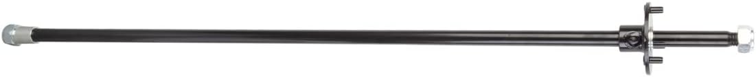 6702191 Trike Replacement Axle - RR 14.8 mm - Black - 2 Nuts 30.25"