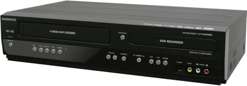 Magnavox VHS to DVD Recorder VCR Combo w/ Remote, HDMI (Renewed)