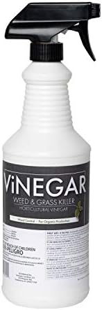 579 Vinegar Weed & Grass Killer, Approved for Organic Production, Pet Safe, Glyphosate Free Herbicide, Quart, 1, Light Yellow