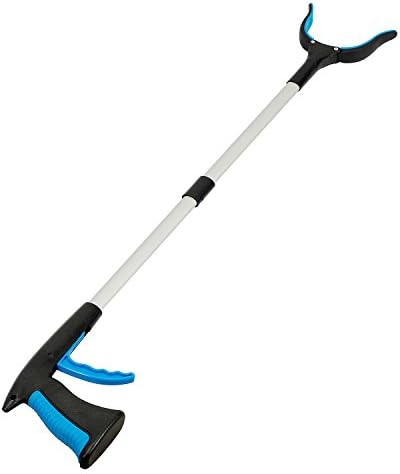 Grabber Reacher Tool for Elderly, 32" Foldable Picker Upper Grabber, Long Handy Mobility Aids, Reaching Assist Tool for Trash Claw Pick up