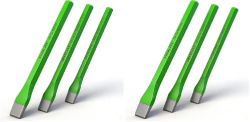 16-Piece Precision Punch & Chisel Set - Taper Punch, Pin Center Punch, Cold Chisels & Gauge for Versatile Applications