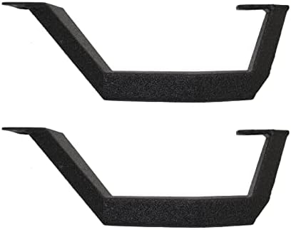 Go Rhino RB10 / RB20 / RB30 Drop Steps - Pair | Galvanized Steel, Protective Bedliner Coating | 69420000T | Fits RB10, RB20