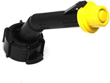 10 Pack Replacement YELLOW SPOUT CAPS Top Hat Style fits # 900302 900092 BLITZ Gas Can Spout Cap fits self venting gas can Aftermarket (SPOUTS NOT