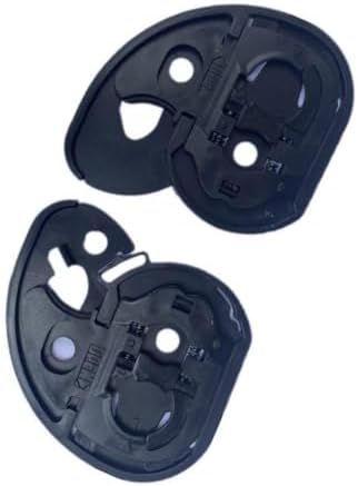 1 Pair HJC Gear Plate Motorcycle Helmet Mounts Base Shield Adaper Compatible Compatible with CL-15 CL-16 CL-17 TR-1 CS-R1 CS-R3 CS -15
