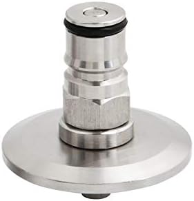 1.5" Tri Clamp Ball Lock homebrew beer conry keg Ball Lock Post SS304 Sanitary Brewer Fitting 50.5mm OD ferrule SS conical fermenter pressure