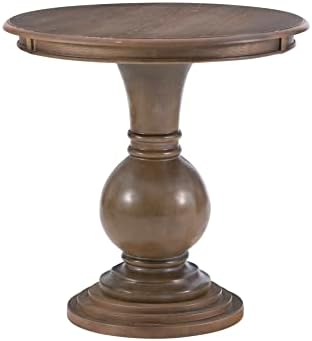 Powell 809-350 Espresso Round Accent Table 26"L x 26"W x 26"H