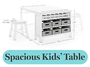 Spacious Kids' Table