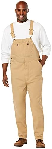 by KingSize Men's Big & Tall Denim Overalls