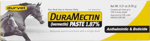 Duramectin Ivermectin Paste 1.87% for Horses, 0.21 oz