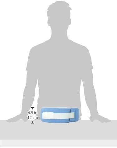 DMI Leg and Foot Elevation Pillow with Adjustable Hook and Loop, Blue