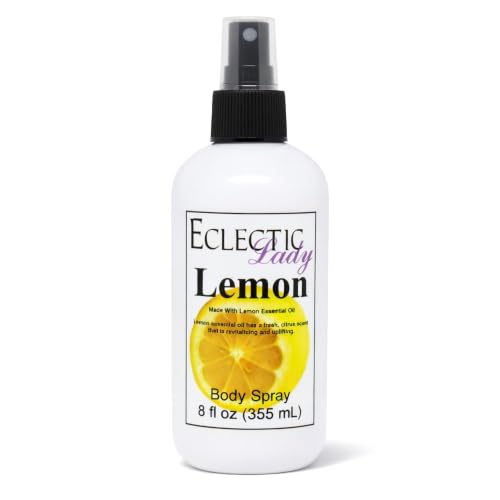 Lemon Body Spray, Double Strength, 2 ounces, Body Mist