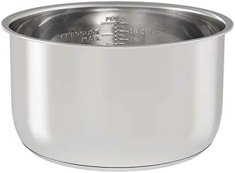 SiCheer Stainless Steel Inner Pot for Ninja Foodi 8 Qt Pressure Cooker